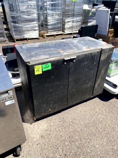 UNMARKED BAR BACK COOLER