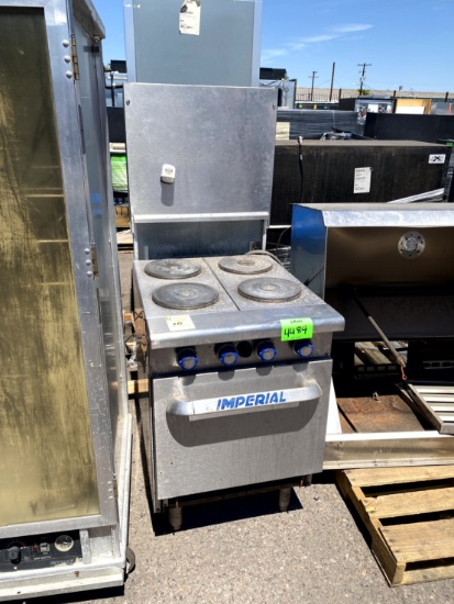 IMPERIAL ELECTRIC FOUR BURNER RANGE