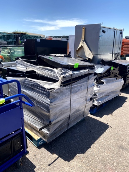 3 PALLETS OF CASE SHELVES