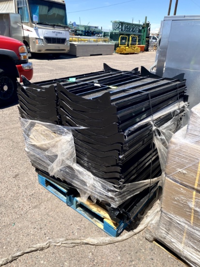PALLET OF CASE SHELVES