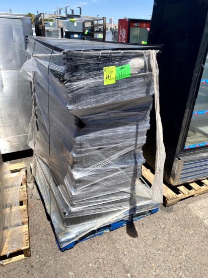 PALLET OF CASE SHELVES