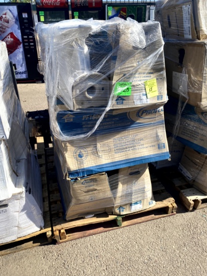 PALLET OF PROFLO TOILETS