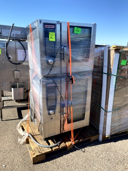 RATIONAL DOUBLE STACK COMBI OVEN