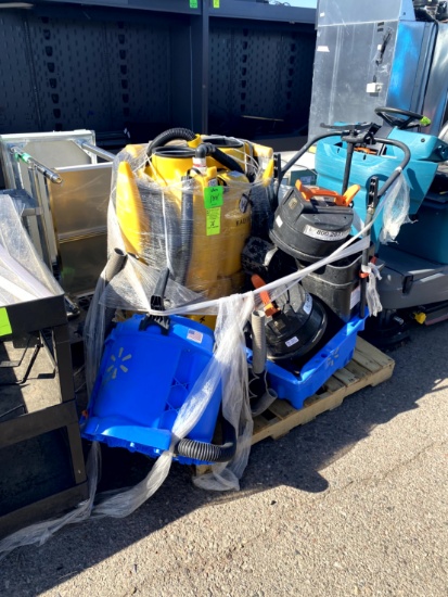 Pallet Of Bathroom Cleaning Items