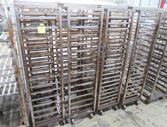 stainless oven racks, side load