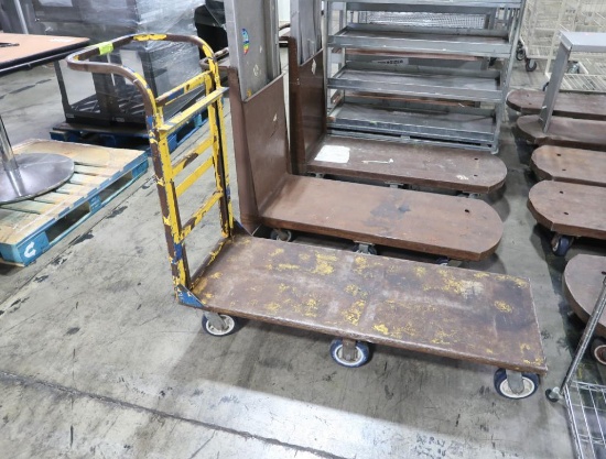 steel flat cart