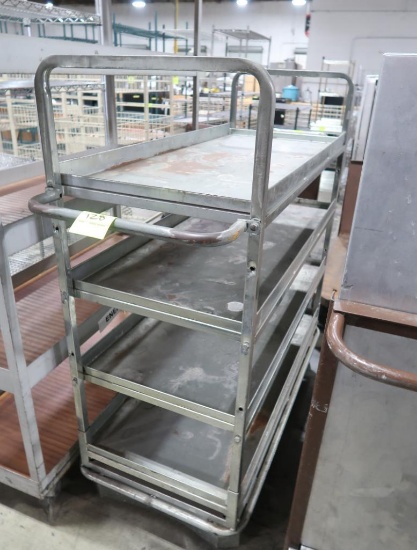 4-tier steel cart