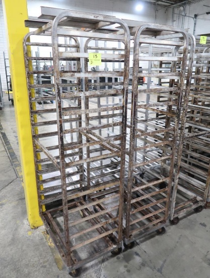 aluminum oven racks, side load