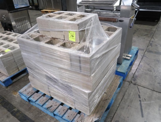 pallet of cinder blocks