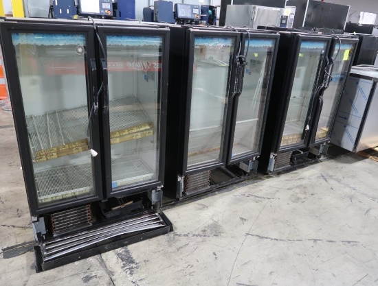 True 2-glass door merchandisers