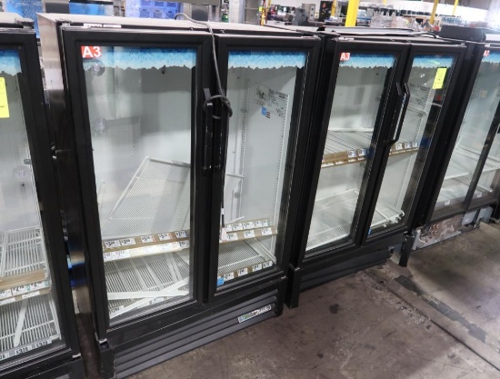 True 2-glass door merchandisers