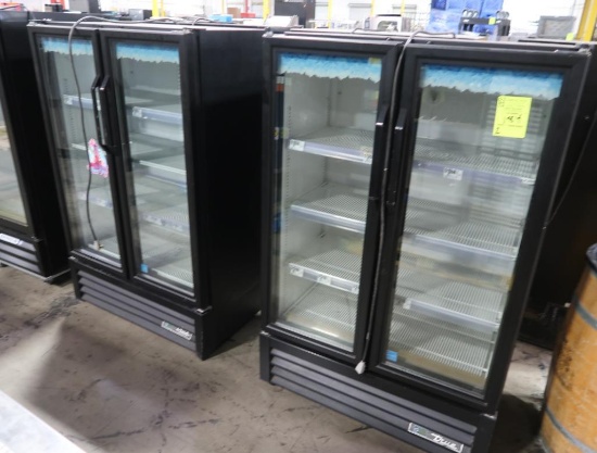 True 2-glass door merchandisers