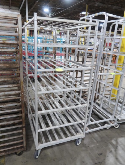 aluminum tub tray cart