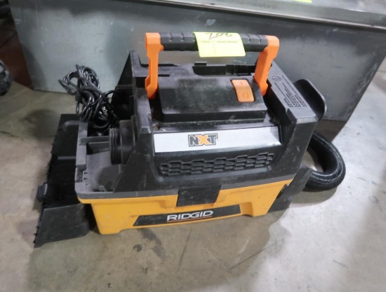 Ridgid NXT dry/wet vac