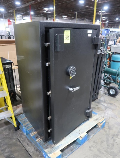 steel heavy duty safe, no code