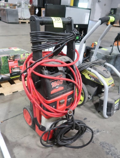 Clean Force pressure washer missing wand