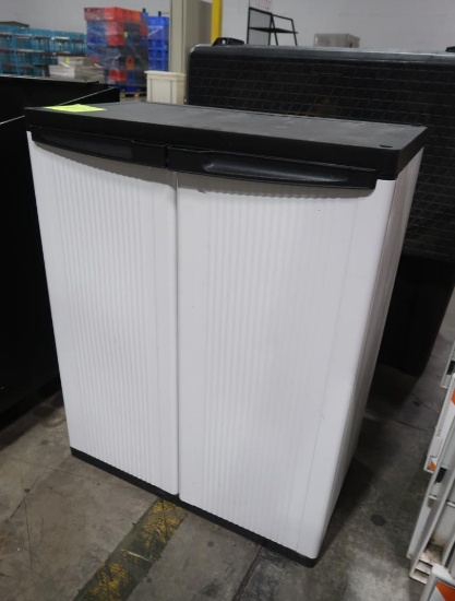 plastic storage cabinet