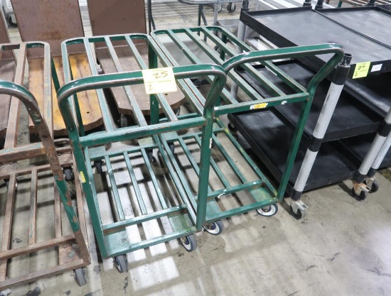 steel transport carts