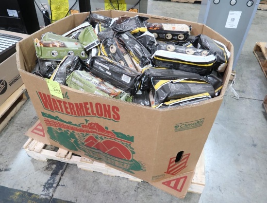 crate of Pine Mountain fire logs