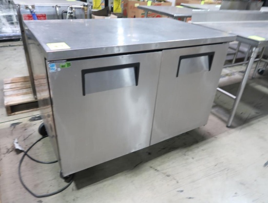 True 2-door undercounter refrigerator