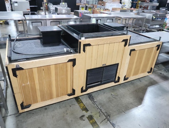 Southern Case Arts refrigerated produce merchandiser