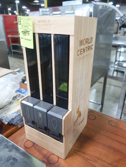 World Centric cutlery dispenser