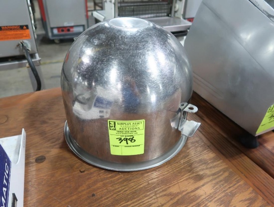 stainless mixer bowl
