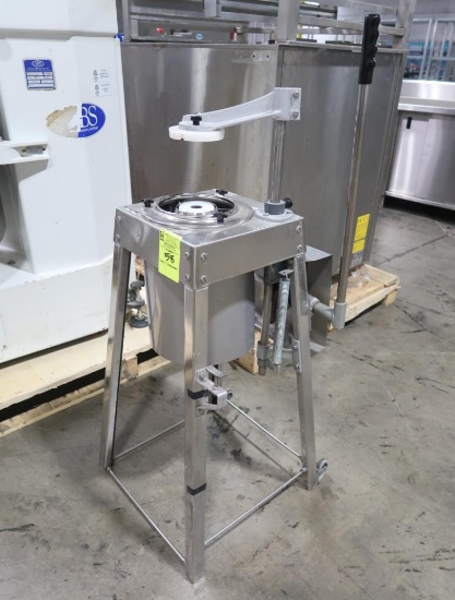 stainless pineapple core cutter press