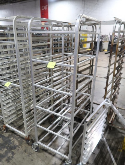 aluminum tub tray cart