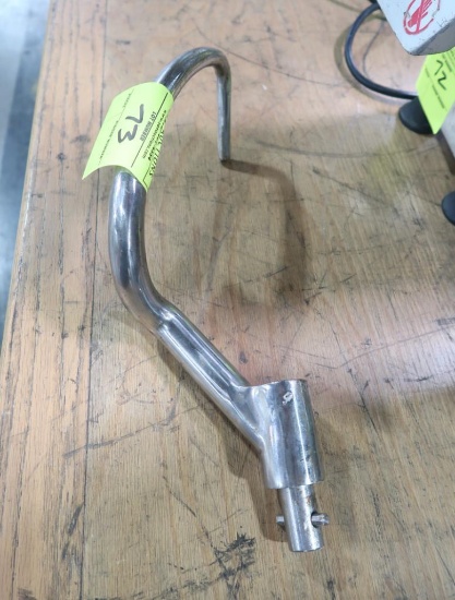 stainless dough hook attachment
