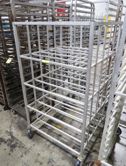 aluminum tub tray cart