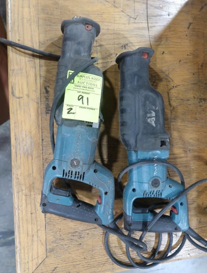 Makita corded reciprocating saws, no blade