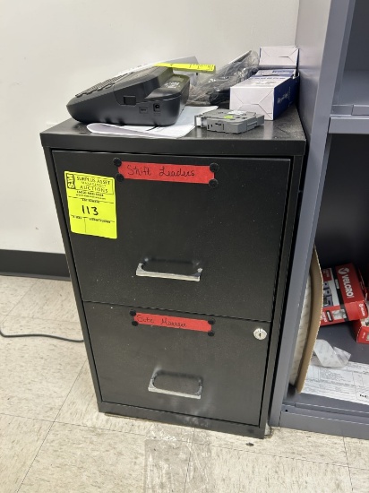 Two Door File Cabinet