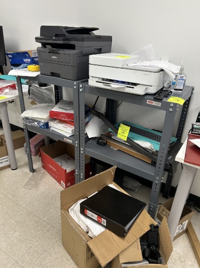 ULINE 24IN X 18IN X 38IN HEAVY DUTY METAL SHELVING UNITS