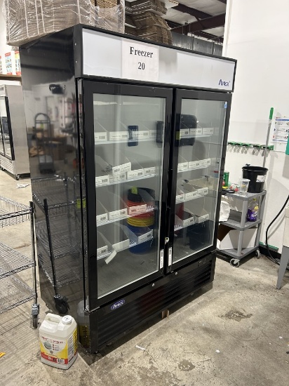 2024 ATOSA TWO GLASS DOOR SELF CONTAINED FREEZER