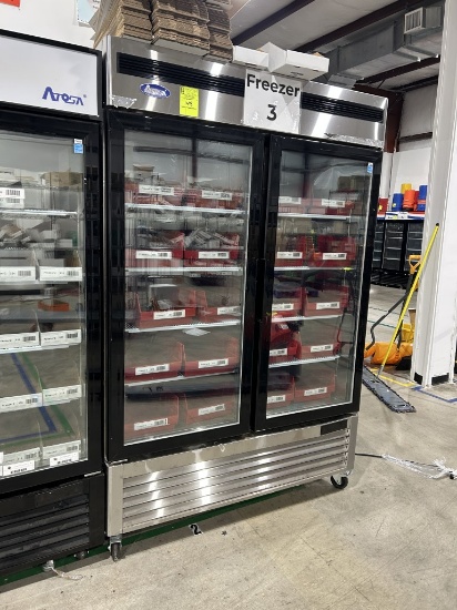2022 ATOSA TWO GLASS DOOR SELF CONTAINED FREEZER