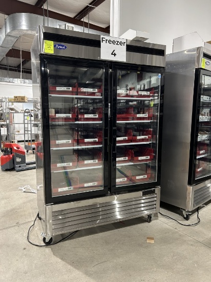 2022 Atosa Two Glass Door Self Contained Freezer