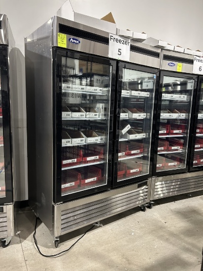 2022 Atosa Two Glass Door Self Contained Freezer