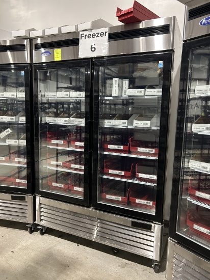 2021 Atosa Two Glass Door Self Contained Freezer