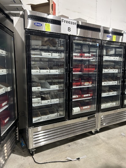 2022 Atosa Two Glass Door Self Contained Freezer