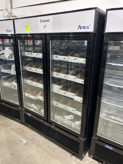 2024 Atosa Two Glass Door Self Contained Freezer