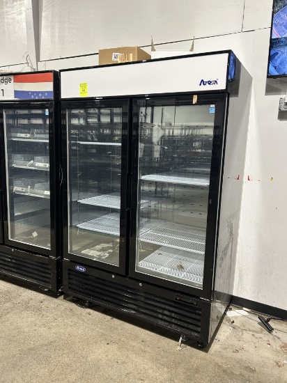 2025 ATOSA TWO GLASS DOOR SELF CONTAINED FREEZER
