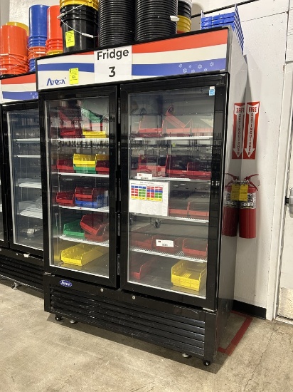 2021 Atosa Two Glass Door Self Contained Cooler
