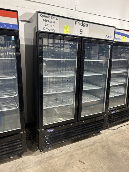 2021 Atosa Two Glass Door Self Contained Cooler