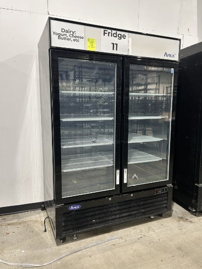 2021 Atosa Two Glass Door Self Contained Cooler