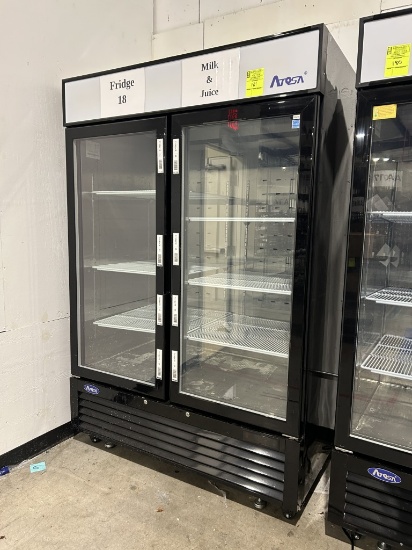 2022 ATOSA TWO GLASS DOOR SELF CONTAINED COOLER