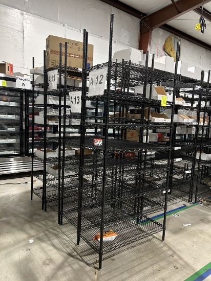 36IN X 18IN X 86IN BLACK ULINE RACKS