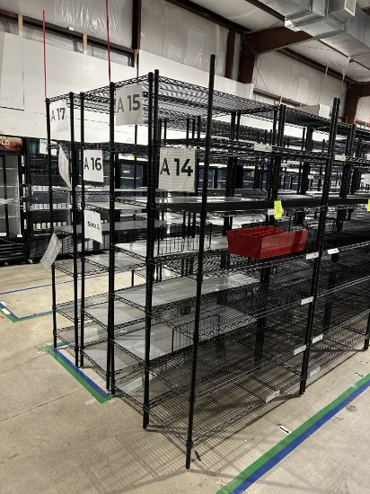 48IN X 18IN X 86IN BLACK ULINE RACKS