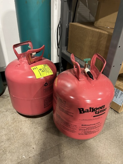 BALLOON TIME HELIUM TANKS