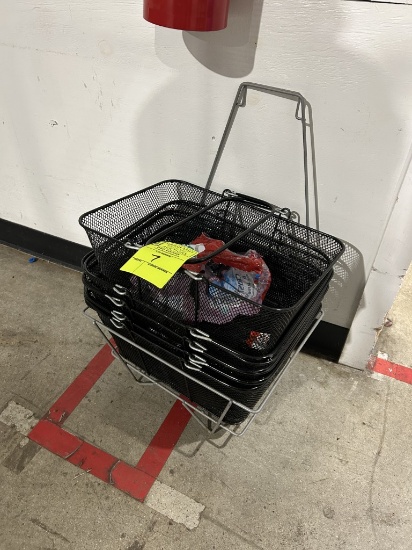 GROUP OF SHOPPING BASKETS